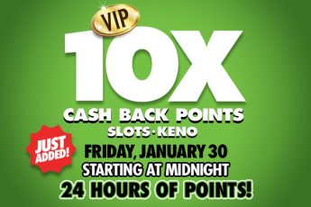 10x Cash Back Points