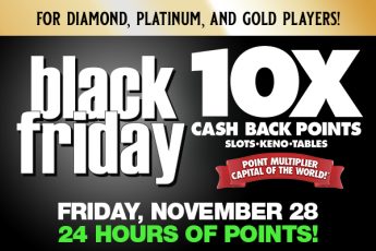 Black Friday - 10x Cash Back Points